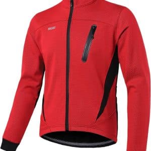 ARSUXEO Cycling Jacket Mens Winter Thermal