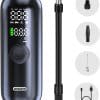 Woowind LP1 Bike Pump and Mini Tire Inflator, Portable Air Compressor