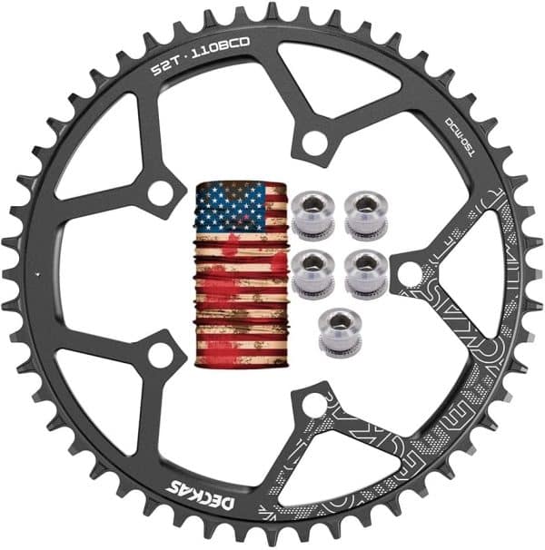 Enjcyling 110mm BCD Single Chainring 110BCD Full Alloy CNC